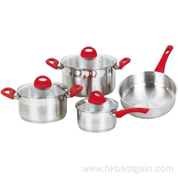 Cookware Set with Bakelite Heat Resistant Handles